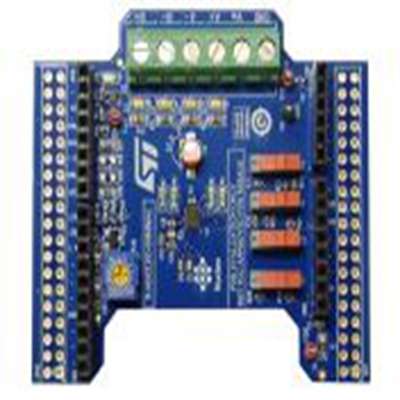 STMicroelectronics,X-NUCLEO-IHM06A1,STMicroelectronics  低电压步进电机驱动器扩展板, 电机驱动器 评估测试板, STM32 Nucleo芯片, 