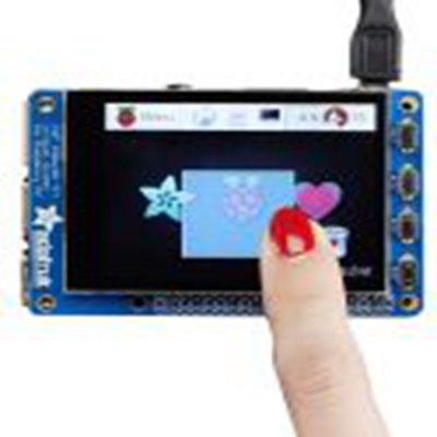 ADAFRUIT INDUSTRIES,2423,ADAFRUIT INDUSTRIES 树莓派显示屏, 电容式触摸屏, 2.8 in, PiTFT Plus
