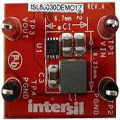 Renesas Electronics,ISL80031DEMO1Z,Renesas Electronics  演示板, 降压转换器 开发板, ISL80031芯片, 用于开发同步降压转换器