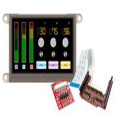 4D Systems,gen4-uLCD-43DT-AR,4D Systems Arduino显示屏, 4.3 in, 电阻性触摸屏, 480 x 272 pixel, gen4系列
