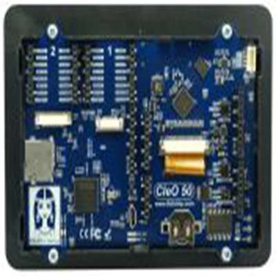 Bridgetek,CleO50A,Bridgetek Arduino显示屏, 5 in, 电阻性触摸屏, 800 x 480 pixel, CleO50系列