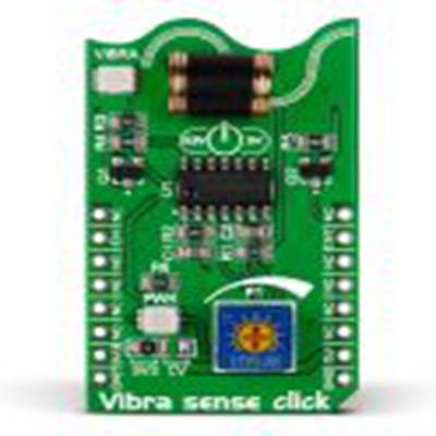 MikroElektronika,MIKROE-1927,MikroElektronika  振动感知Click MikroBus Click 板, 振动传感器