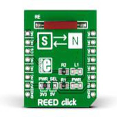 MikroElektronika,MIKROE-1998,MikroElektronika  REED Click MikroBus Click 板, 舌簧开关