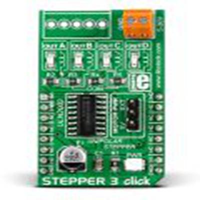 MikroElektronika,MIKROE-2035,MikroElektronika  步进机3 Click, 电机控制器 开发板, ULN2003芯片, 用于开发MikroBUS