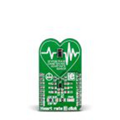 MikroElektronika,MIKROE-2036,MikroElektronika  心率 3 Click MikroBus Click 板, 心率传感器, SFH 7050芯片