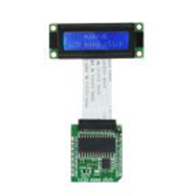 MikroElektronika,MIKROE-2453,MikroElektronika, MIKROE-2453 LCD 适配器板 显示电路板, LCD Mini键 2x16 Monochrome