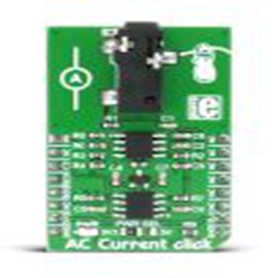 MikroElektronika,MIKROE-2523,MikroElektronika  交流电流 Click, 电流测定 交流电流 Click 板, MCP3201, MCP607芯片, 用于开
