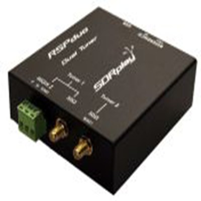 SDRplay,RSPduo,SDRplay  RSPduo 双调谐器 SDR 接收器, 14 位 ADC, RSP family of SDRs芯片, 用于还包括免费的 SDR 多平台软件 2 GH