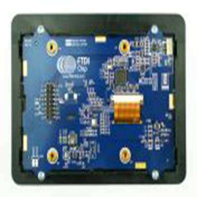 Bridgetek,ME812AU-WH50R,Bridgetek 5 in, ME812AU-WH50R LCD 开发模块 显示电路板, FT812 嵌入式视频引擎 (EVE) FT4222H US