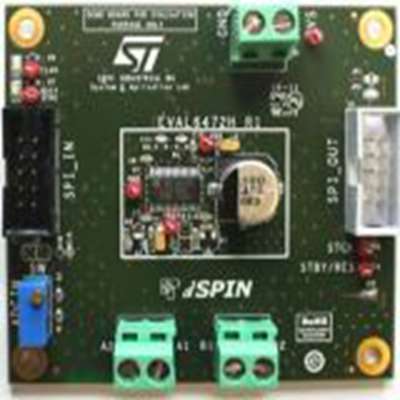 STMicroelectronics,EVAL6472H,STMicroelectronics  演示板, 电源管理 评估测试板, L6472芯片, 用于开发步进电机驱动器