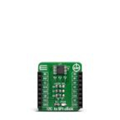 MikroElektronika,MIKROE-3743,MikroElektronika  开发套件, SC18IS602B芯片, 用于spi 总线和 I2C 总线之间的接口 400 kHz, MI