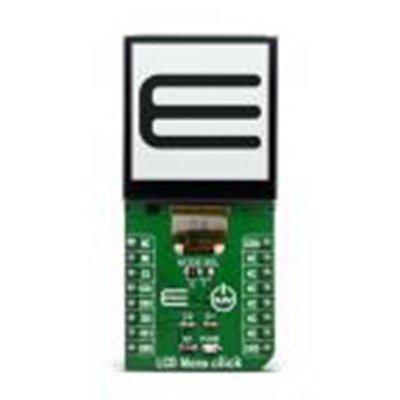 MikroElektronika,MIKROE-3789,MikroElektronika 1.28 in, MIKROE-3789 LCD 附加板 显示电路板, LCD Mono键 LS013B7D