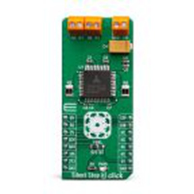 MikroElektronika,MIKROE-3676,MikroElektronika  静音步骤 3 Click 开发套件, TMC 2660芯片, 用于开发TMC2660