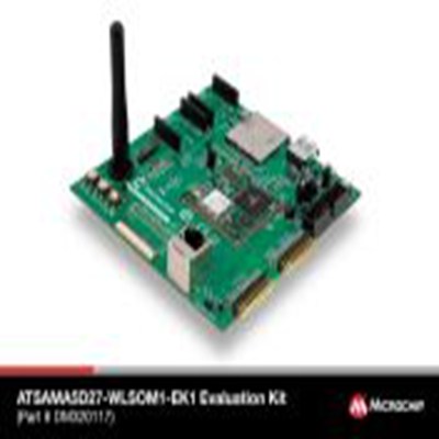 Microchip,DM320117,Microchip  ATSAMA5D27-WLSOM1 评估板 蓝牙 开发套件, ATSAMA5D27C-LD2G, ATSAMA5D27-WLSOM1芯片, 