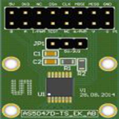 ams OSRAM,AS5047D-TS_EK_AB,ams OSRAM  适配器板 开发套件, 位置传感器, AS5047D芯片, 用于电动机控制