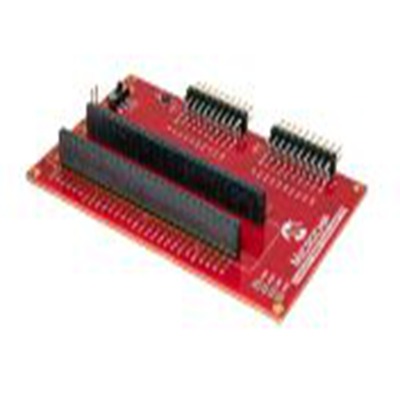 Microchip,AC80T88A,Microchip  适配器板, AC80T88A 适配器板, 用于可简化 curiosity nano 套件和 nano 之间的连接 pro 触摸扩展板