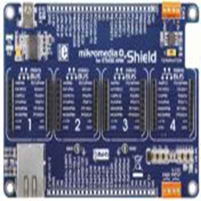 MikroElektronika,MIKROE-1417,MikroElektronika 109.22 mm, MIKROE-1417 Mikromedia 扩展板 显示电路板, Mikromedi