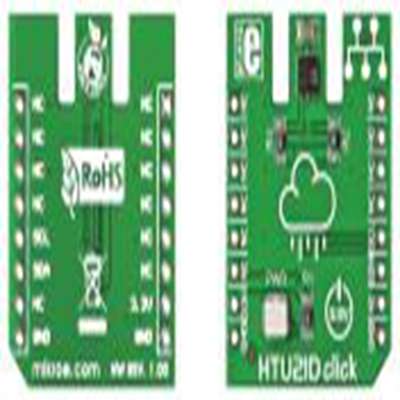 MikroElektronika,MIKROE-1687,MikroElektronika  HTU21D MikroBus Click 板, 温度传感器