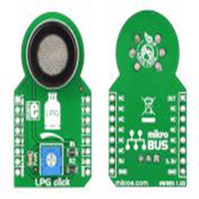 MikroElektronika,MIKROE-1587,MikroElektronika  LPG Click 附加板, 气体传感器, MQ-5芯片
