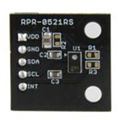ROHM,RPR-0521RS-EVK-001,ROHM  评估测试板, 光传感器, 接近传感器, RPR-0521RS芯片