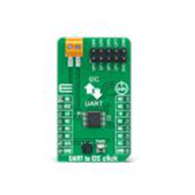 Brand-Rex,MIKROE-5508,Brand-Rex  UART 转 I2C 点阵 开发板, I2C, SC18IM704芯片, 用于I2C 目标, MIKROE-5508