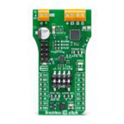 MikroElektronika,MIKROE-6136,MikroElektronika  附加板, 无刷式直流电动机 开发板, TC78B016FTG芯片, 用于开发MikroBUS 插座
