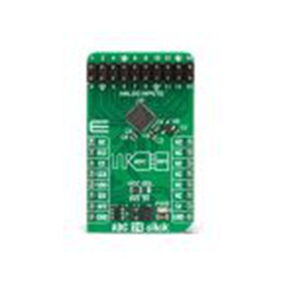 MikroElektronika,MIKROE-6039,MikroElektronika  模数转换器 (ADC), MIKROE-6039 开发板, ADC 24键 信号转换开发套件, 12 bi
