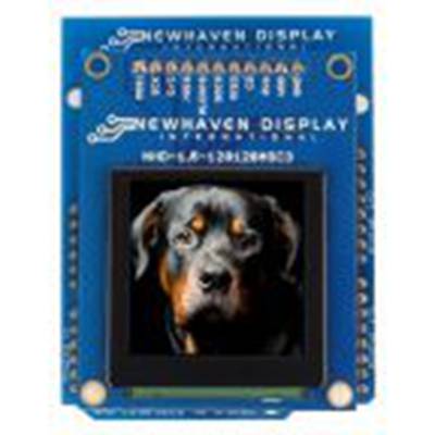 NEWHAVEN DISPLAY INTERNATIONAL,NHD-1.5-AU-SHIELD,NEWHAVEN DISPLAY INTERNATIONAL 图形彩色OLED屏幕模块 + Ardui