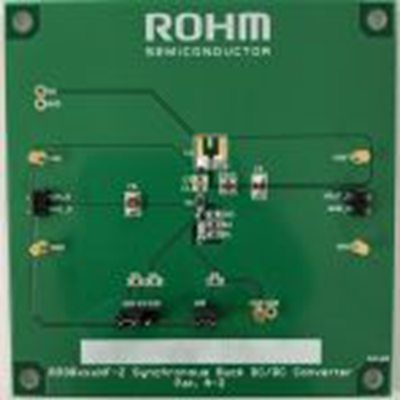 ROHM,BD9B406NF-EVK-001,ROHM  BD9B406NF-EVK-001, 降压转换器 评估测试板, BD9B406NF-Z芯片, 用于开发降压型 DC/DC 转换器