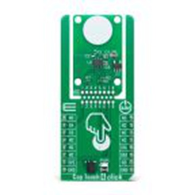 MikroElektronika,MIKROE-6399,MikroElektronika  Azoteq 单通道电容式控制器 控制器板, 电容式触摸用户界面, IQS211B芯片, 用于类似的触摸感