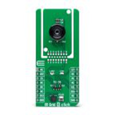 MikroElektronika,MIKROE-6306,MikroElektronika  MLX90641 16x12红外阵列 开发模块, 红外传感器, MLX90641芯片, 用于工业温度控制，