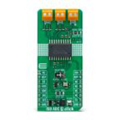 MikroElektronika,MIKROE-6210,MikroElektronika , MIKROE-6210, 模拟24 位 ADC, 用于BMS、电表、电动汽车充电器