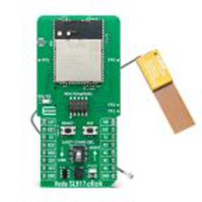 MikroElektronika,MIKROE-6488,MikroElektronika  Veda SL917 点阵 蓝牙, WiFi 附加板, WiFi, 蓝牙, Wifi Antenna Co