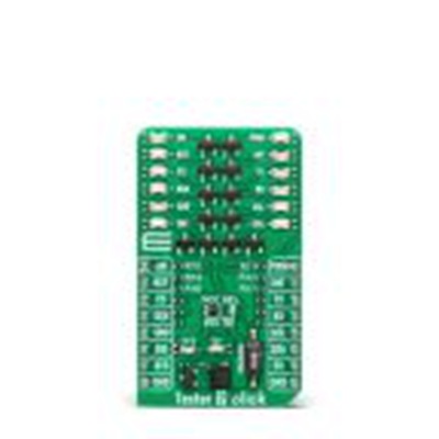 MikroElektronika,MIKROE-6466,MikroElektronika  LED, MIKROE-6466 MikroBus Click 板, 测试仪 2 点阵, 用于MikroB
