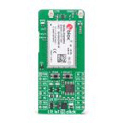 MikroElektronika,MIKROE-6556,MikroElektronika  LTE物联网16点阵 LTE 附加板, LTE, SARA-R520M10 Module芯片, 用于mik