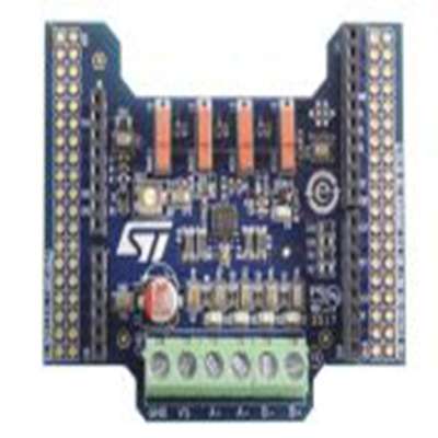 STMicroelectronics,X-NUCLEO-IHM14A1,STMicroelectronics  步进电机驱动器扩展板, 电机驱动器 评估测试板, X-NUCLEO-IHM14A1芯片,