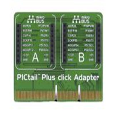 MikroElektronika,MIKROE-2578,MikroElektronika  PIC 微控制器开发工具 爪 MIKROE-2578, PICtail Plus Click 适配器