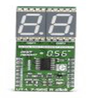 MikroElektronika,MIKROE-2743,MikroElektronika, MIKROE-2743 7 段显示屏 MikroBus Click 板 显示电路板, UT-L 7-SEG