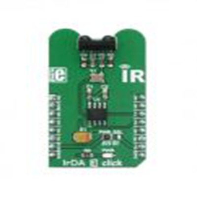 MikroElektronika,MIKROE-2871,MikroElektronika  IrDA 3 Click 红外线, GPIO, UART, MCP2122芯片 1.8432 MHz, M