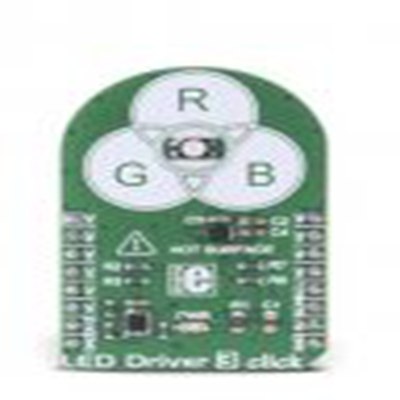 MikroElektronika,MIKROE-2950,MikroElektronika , MIKROE-2950, LED 驱动器 3 Click, 用于适用于许多装饰彩色照明应用、计算机键盘和
