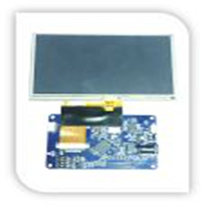Bridgetek,VM816CU50A-D,Bridgetek 5 in, VM816CU50A-D LCD 开发模块 显示电路板, EVE信用卡板 USB, 用于BT816 嵌入式视频引擎