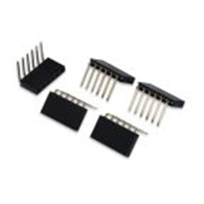 Digilent,240-078,Digilent  母头直角 6 针针座, 240-078 开发套件附件, 用于试验电路板