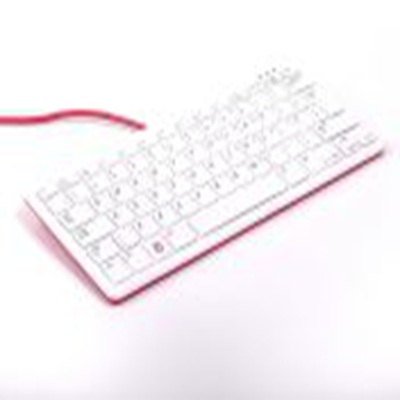 Raspberry Pi,SC0171,Raspberry Pi 树莓派键盘, 红色, 白色, QWERTY（西班牙）