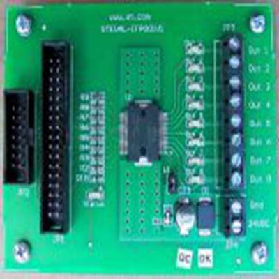 STMicroelectronics,STEVAL-IFP001V1,STMicroelectronics  演示板, 电源管理 评估测试板, VN808CM-E芯片, 用于开发八路高侧驱动器