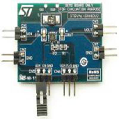 STMicroelectronics,STEVAL-ISA063V2,STMicroelectronics  演示板, 电源管理 评估测试板, STBB1-APUR芯片, 用于开发mosfet 开关
