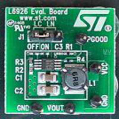 STMicroelectronics,STEVAL-ISA078V1,STMicroelectronics  演示板, 电源管理 评估测试板, L6926芯片, 用于开发高效同步升压调节器