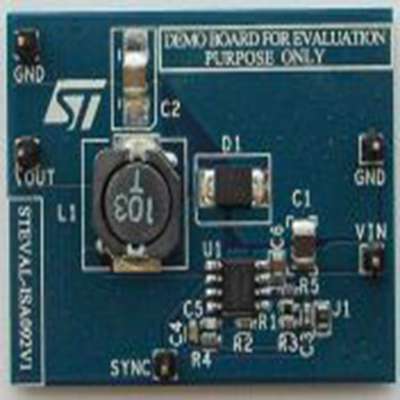 STMicroelectronics,STEVAL-ISA092V1,STMicroelectronics  演示板, 电源管理 评估测试板, L7980芯片, 用于开发降压开关稳压器