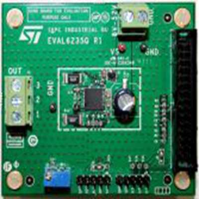 STMicroelectronics,EVAL6235Q,STMicroelectronics  安装 L6235Q 的三相无刷直流电机驱动器, 电机驱动器 开发板, L6235Q芯片, 用于开发三相