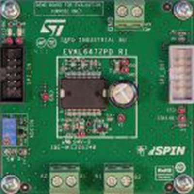 STMicroelectronics,EVAL6472PD,STMicroelectronics  完全集成的步进电机驱动器，将 L6472 安装在高功率 PowerSO 封装中, 电源管理 开发板,