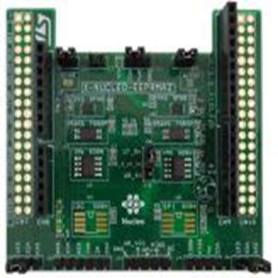 STMicroelectronics,X-NUCLEO-EEPRMA2,STMicroelectronics  基于 M24xx 和 M95xx 系列的 STM32 Nucleo 标准 I²C 和 S